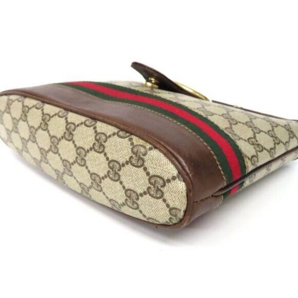 Authentic Gucci GG Sherry Canvas Ophidia Crossbody Shoulder Bag Messenger Tote - Picture 6 of 9